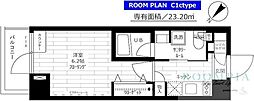 ステージグランデ新桜台 1Kの間取図画像