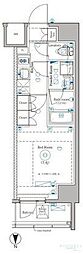 dips野方RESIDENCE 1Kの間取図画像