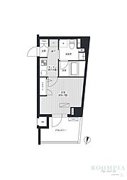 アヴニール元代々木 1Kの間取図画像