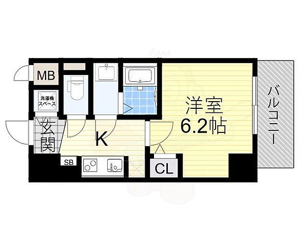 La Douceur江坂2 ｜大阪府吹田市垂水町３丁目(賃貸マンション1K・8階・22.95㎡)の写真 その2