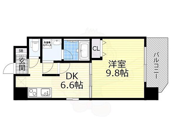 La Douceur豊中南 ｜大阪府豊中市庄内幸町２丁目(賃貸マンション1DK・3階・38.39㎡)の写真 その2