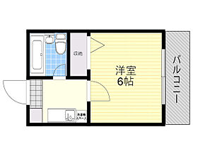 Zone1/f　PART3  ｜ 兵庫県川西市花屋敷山手町（賃貸マンション1K・2階・20.00㎡） その2