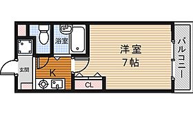 ハイツコンフォートA棟  ｜ 大阪府箕面市粟生間谷西７丁目9番5号（賃貸アパート1K・3階・22.68㎡） その2