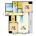 GRANDIR博多駅南7階14.0万円