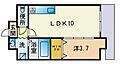 ルッシェ竹下駅前10階7.5万円