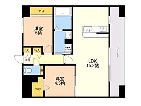 (仮称)ＬＩＢＴＨ東比恵3丁目_184マンション 909 ｜ 福岡県福岡市博多区東比恵３丁目19番17号（賃貸マンション2LDK・9階・58.50㎡） その2