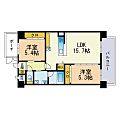 ブレス駅南27階12.5万円