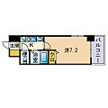 エステムコート博多駅前2セグティス5階6.6万円