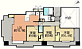 エイルマンション千早駅前4階19.5万円