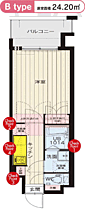 福岡県福岡市東区千早５丁目（賃貸マンション1K・3階・24.20㎡） その2