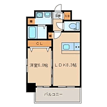 ランドマーク香椎駅前 511 ｜ 福岡県福岡市東区香椎駅前１丁目（賃貸マンション1LDK・5階・34.79㎡） その2