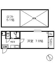 ルミエール・ドゥ 203 ｜ 福岡県福岡市東区社領１丁目（賃貸アパート1K・2階・21.83㎡） その2