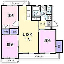 プリンスハイツ 302 ｜ 福岡県福岡市東区土井１丁目（賃貸マンション3LDK・3階・70.00㎡） その2