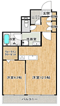 ソレイユルヴァン福津中央 602 ｜ 福岡県福津市中央１丁目（賃貸マンション1LDK・6階・50.26㎡） その1