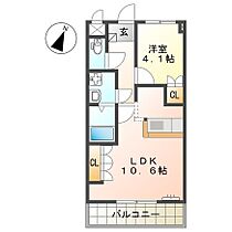 カメリア・ガーデン 202 ｜ 福岡県福津市宮司浜３丁目17-23（賃貸アパート1LDK・2階・36.00㎡） その2