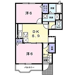 🉐敷金礼金0円！🉐サンパティーク　Ａ