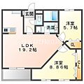 サン石ナ曽根N3階7.6万円
