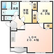 Ｓｕｎ横山  ｜ 愛知県安城市横山町石ナ曽根（賃貸マンション2LDK・3階・69.50㎡） その2