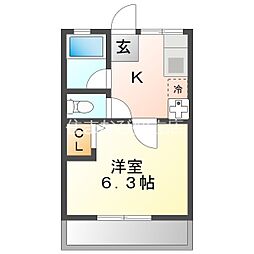 シテイハイム　ホソカワA