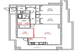 間取図画像 3LDK