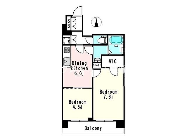 間取り パーソナルハイツ西新井大師 3階/-