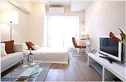 パークハビオ門前仲町 6階ワンルームのリビング/ダイニング