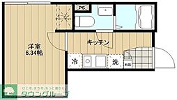 (仮称)大島8丁目新築計画 1Kの間取図画像