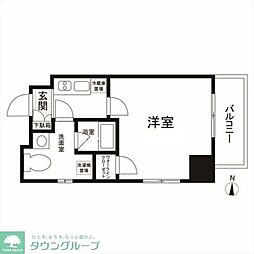 ESPERANZAK錦糸町 1Kの間取図画像