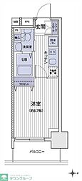 エスティメゾン大島 1Kの間取図画像