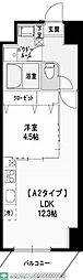オランジュ・ポルト 1LDKの間取図画像