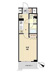 HF両国レジデンス 1Kの間取図画像