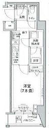 アイルルシェール錦糸町 1Kの間取図画像
