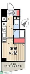 BELLGRADEDUE 1Kの間取図画像