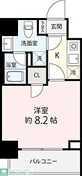 ヴィエルジュ錦糸町太平 1Kの間取図画像