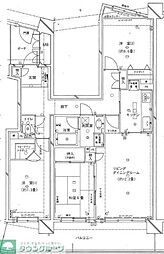 アルファスシティ大島 3LDKの間取図画像