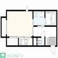 エスペランサ ワンルームの間取図画像