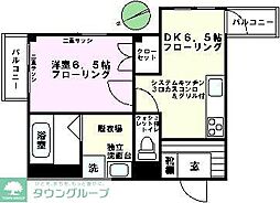 ルオルム 1DKの間取図画像