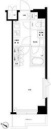 ルーブル川崎上平間弐番館 1Kの間取図画像