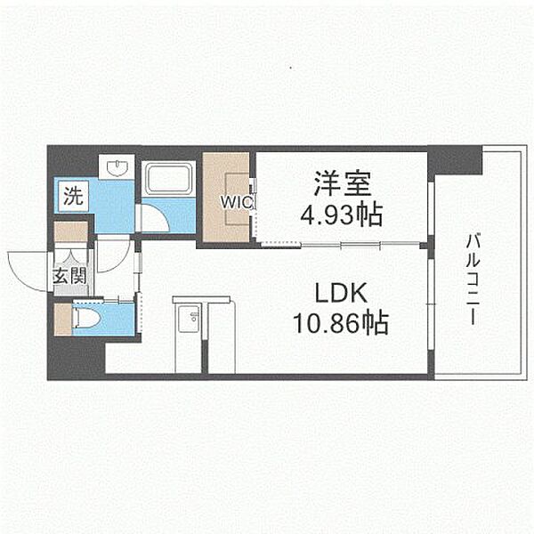 プレジオ天神橋ASIAN ｜大阪府大阪市北区本庄東3丁目(賃貸マンション1LDK・8階・38.40㎡)の写真 その2