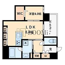 ウェルホームズ法円坂  ｜ 大阪府大阪市中央区法円坂1丁目（賃貸マンション1LDK・2階・40.98㎡） その2