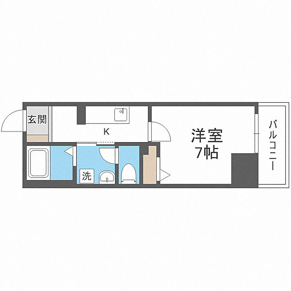 グラン・パセーラ ｜大阪府大阪市中央区久太郎町1丁目(賃貸マンション1K・10階・26.25㎡)の写真 その2