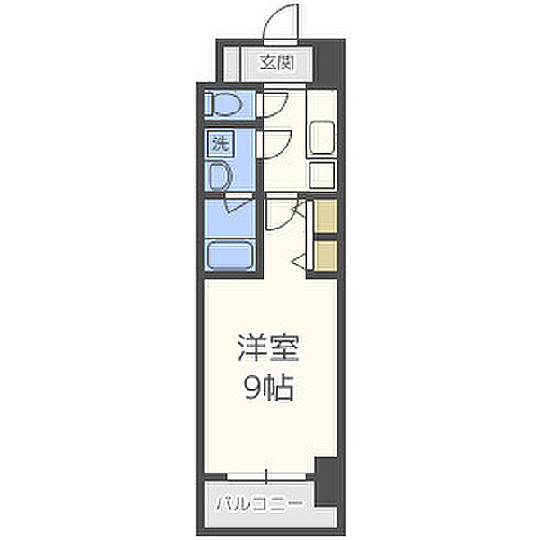 スプランディッド淀屋橋DUE ｜大阪府大阪市中央区淡路町2丁目(賃貸マンション1K・4階・27.55㎡)の写真 その2