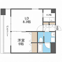 ドゥーエ谷町  ｜ 大阪府大阪市中央区瓦屋町1丁目（賃貸マンション1LDK・8階・34.96㎡） その2