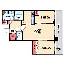 ブランズタワー梅田North  ｜ 大阪府大阪市北区豊崎3丁目（賃貸マンション2LDK・28階・58.39㎡） その2