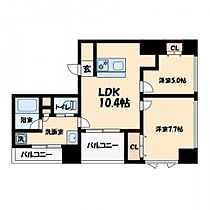 アルグラッド ザ・タワー心斎橋  ｜ 大阪府大阪市中央区東心斎橋1丁目（賃貸マンション2LDK・17階・52.35㎡） その2