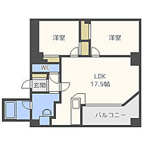 大阪府大阪市西区北堀江1丁目（賃貸マンション2LDK・15階・75.71㎡） その2