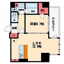 BRAVE常盤町II  ｜ 大阪府大阪市中央区常盤町2丁目（賃貸マンション1LDK・11階・41.54㎡） その2