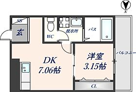 Fstyle八尾・太田5丁目 102 ｜ 大阪府八尾市太田5丁目128-1（賃貸アパート1DK・1階・25.62㎡） その2