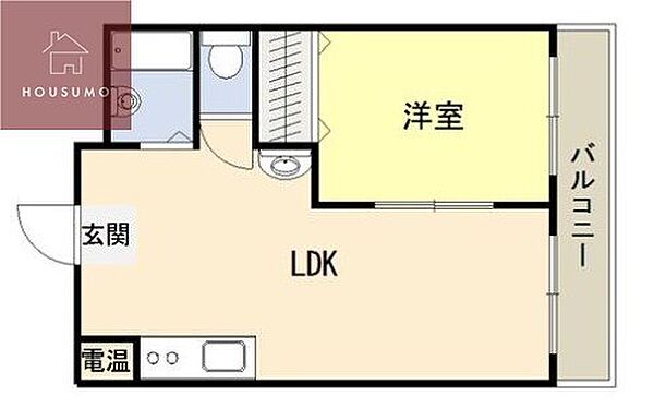 ロイヤル加美北 201｜大阪府大阪市平野区加美北2丁目(賃貸マンション1LDK・2階・38.40㎡)の写真 その1