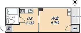 クオリティライフマツイ 202 ｜ 大阪府東大阪市下六万寺町2丁目（賃貸マンション1DK・2階・25.00㎡） その2